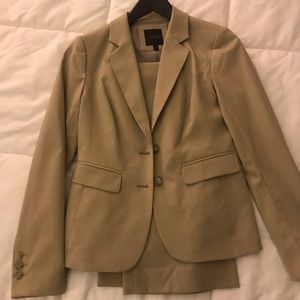The Limited Taupe Light Brown Sand suit jacket 2